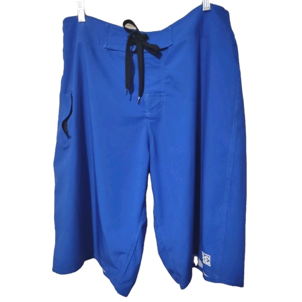 CIRE Swimsuit Large 36 Men Swim Shorts Bathing Suit Core Swimwear Blue Quick Dry